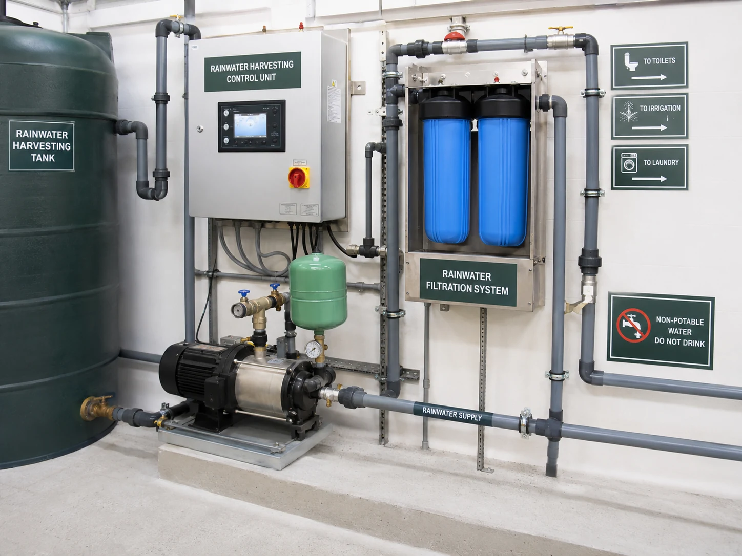 Rainwater Harvesting Pumps Surrey